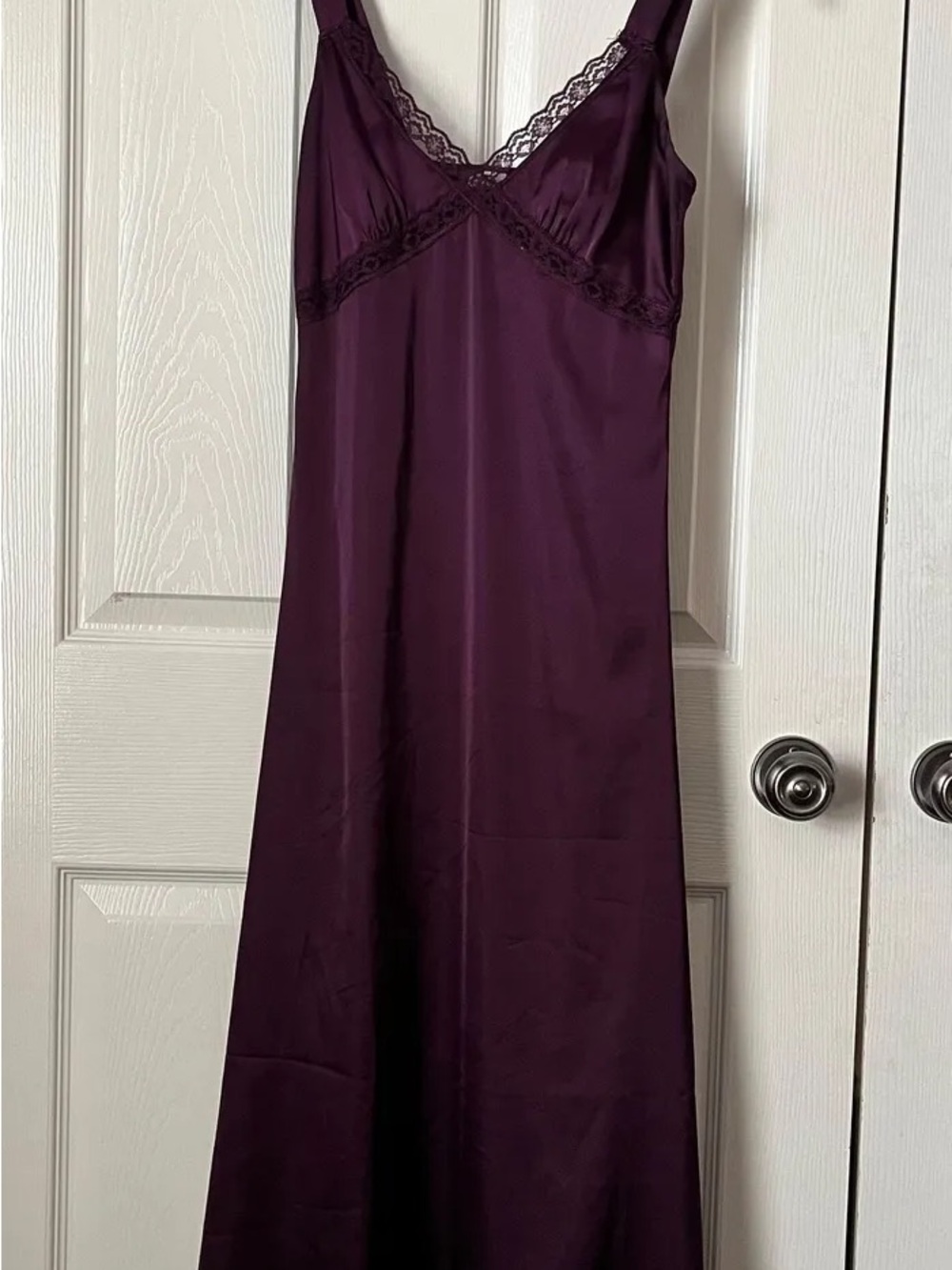 Altar'd State Plum Purple Midi Slip Dress